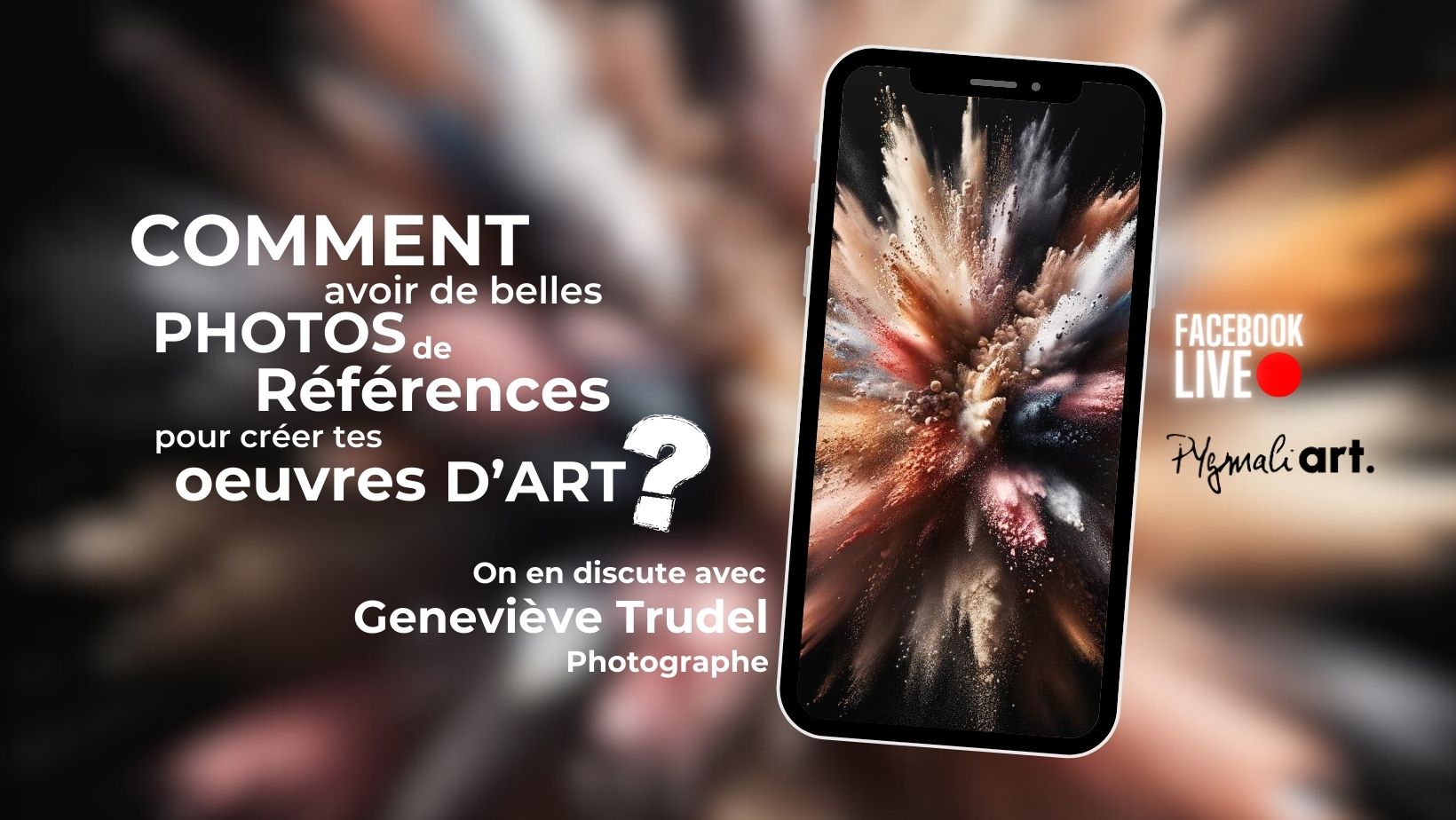 Optimiser vos oeuvres d'art avec des photos de référence de Qualité: Conseils de Geneviève Trudel