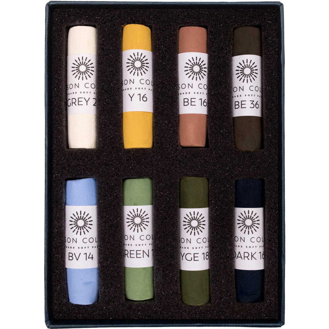 Ensemble Paysage 8 pastels