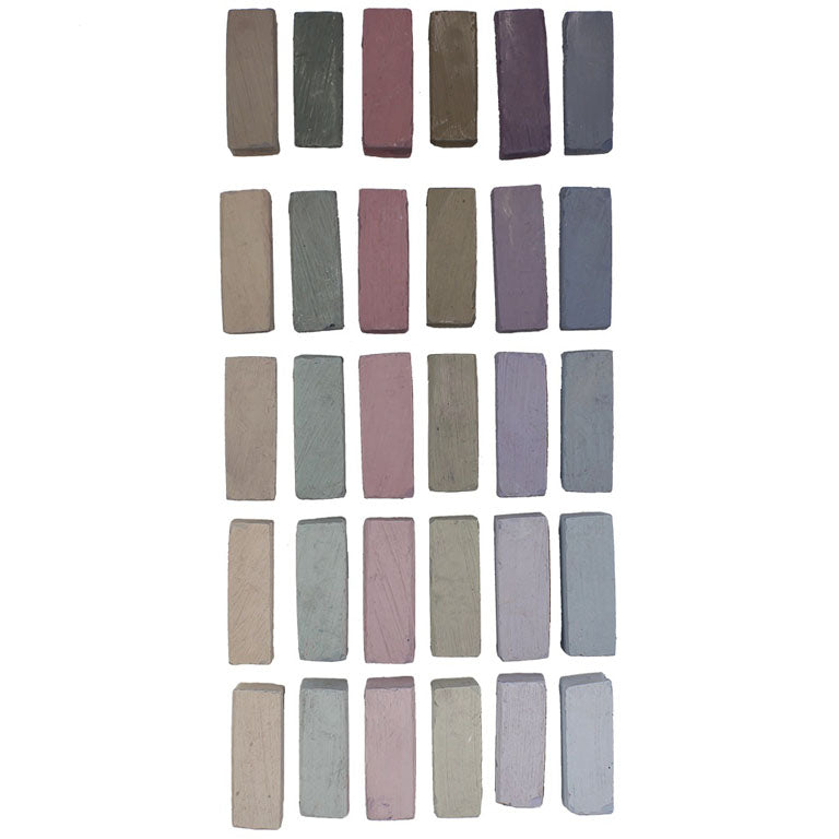 Les Gris essentiels de Maggie Price_Ensemble de 30 pastels_Terry Ludwig