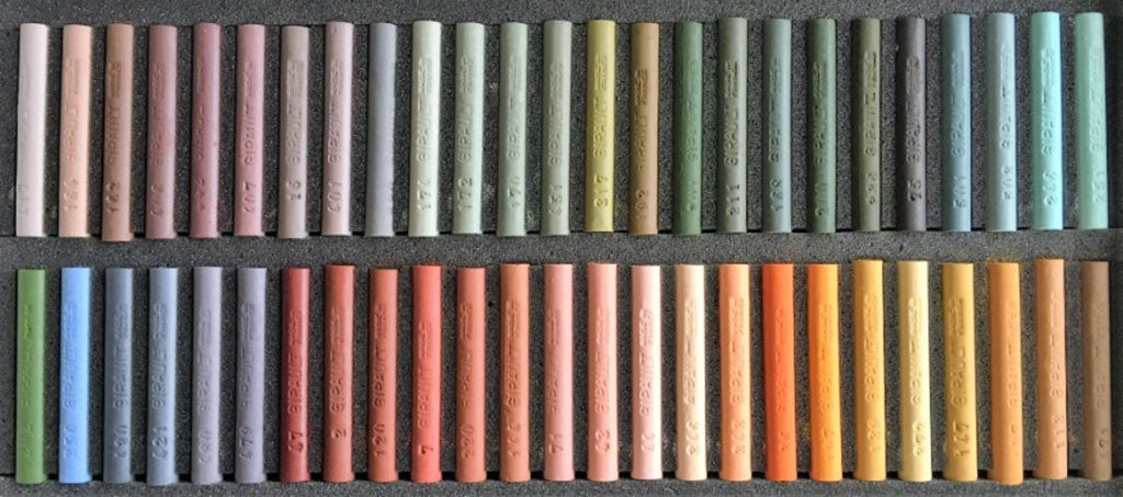 Ensemble de 50 pastels Canyon