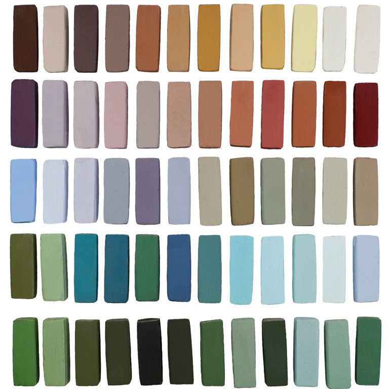 Paysage de Plein Air_Ensemble de 60 pastels_Terry Ludwig