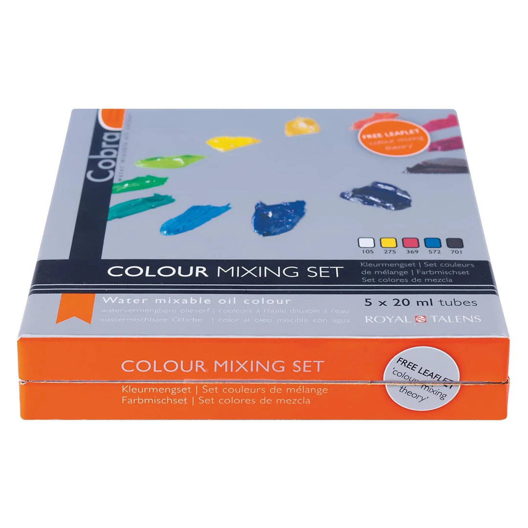 ENSEMBLE COBRA ARTIST COULEURS PRIMAIRES 5 X 20 ML