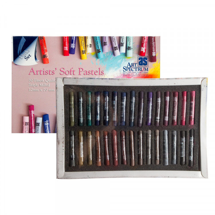 Ensemble de 30 pastels Standard Foncé