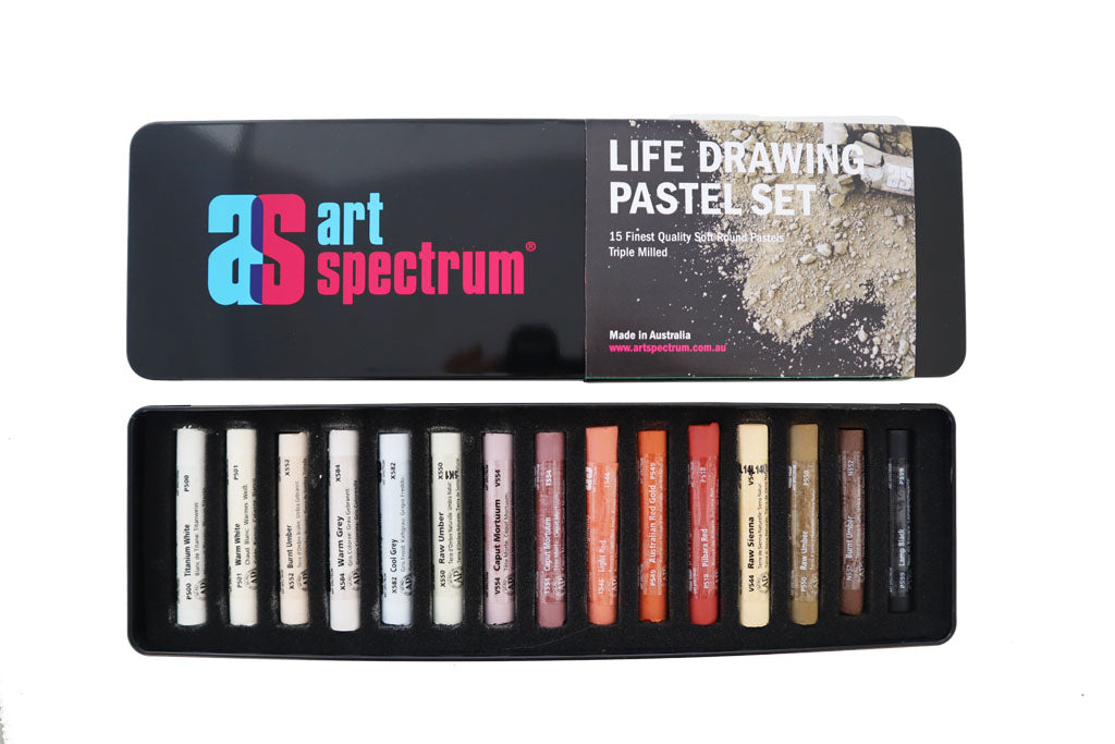Ensemble de 15 Pastels Dessin