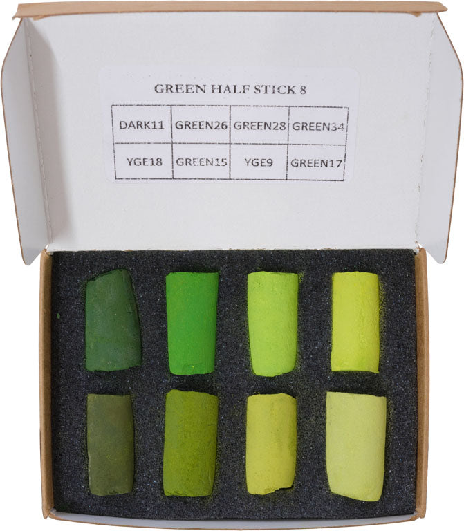 DEMI-PASTELS VERT 8