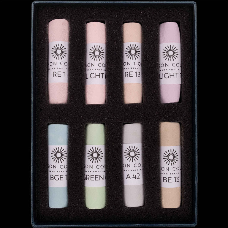 Ensemble Brillant 8 pastels