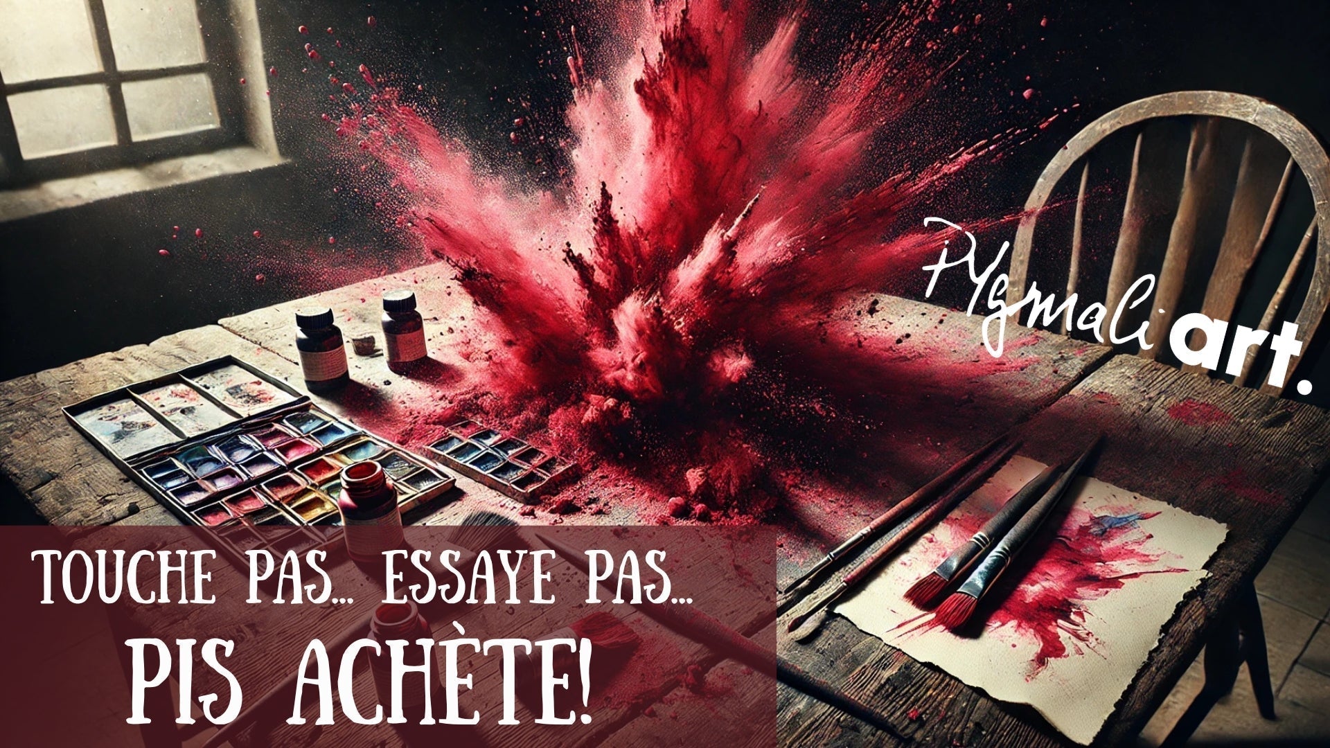 Marché des matériaux d'art