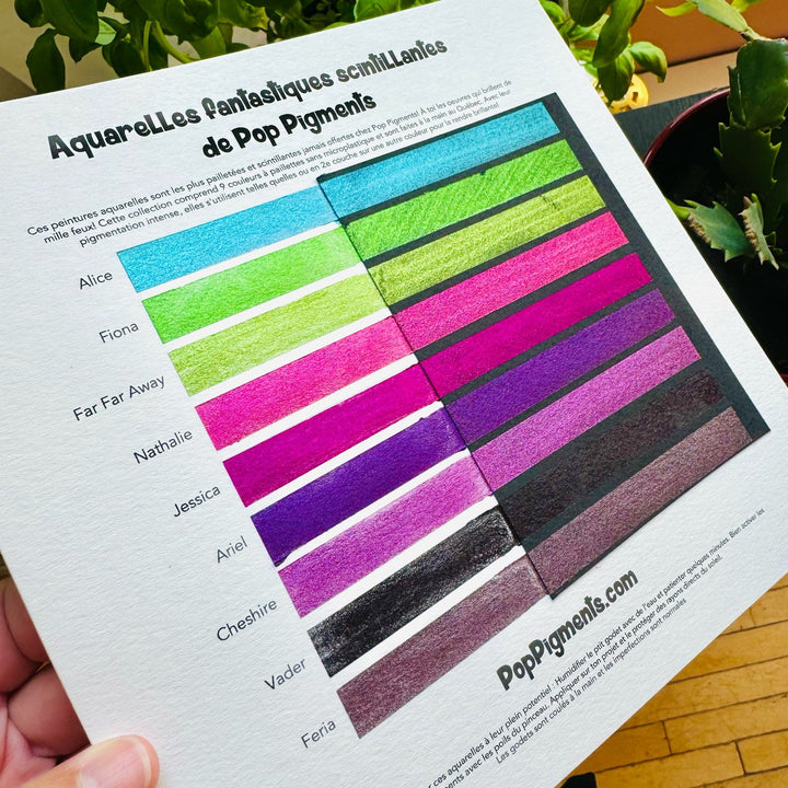 Aquarelle Scintillante Fantastique | Pop Pigments