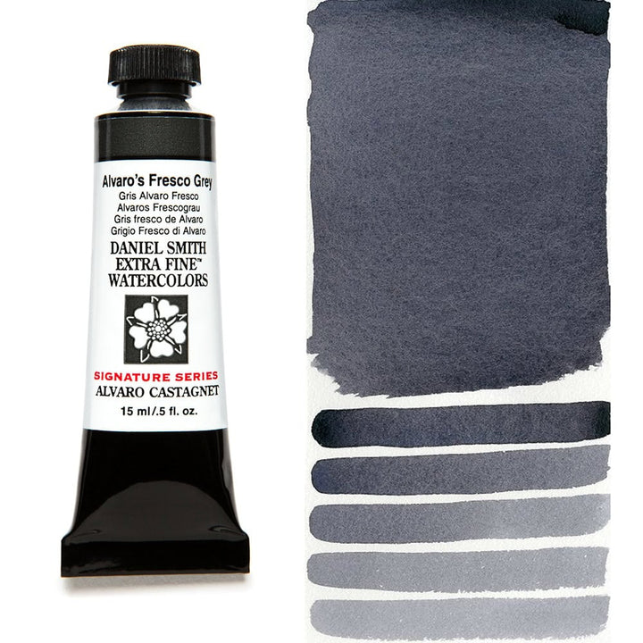 Peinture aquarelle Daniel Smith - Gris d'Alvaro Fresco - 15 ml - Série 2