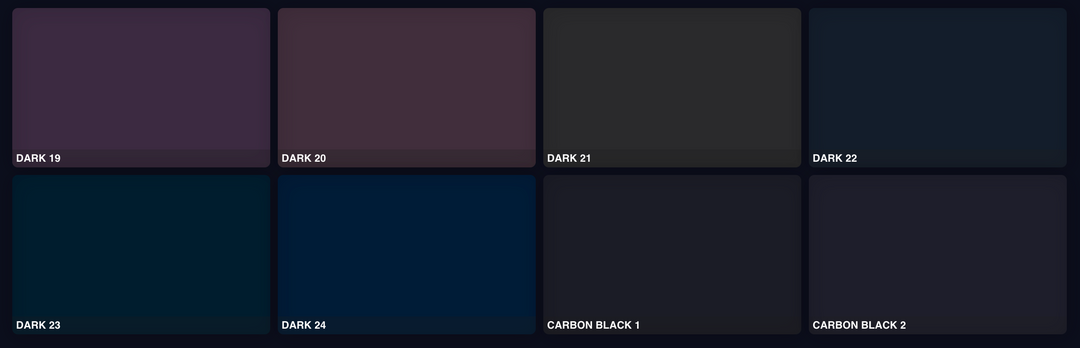 Pastels Set - "MIDNIGHT 8 Small Stick Soft Pastel" - Unison Color
