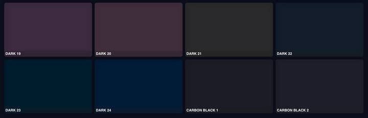 Pastels Set - "MIDNIGHT 8 Small Stick Soft Pastel" - Unison Color