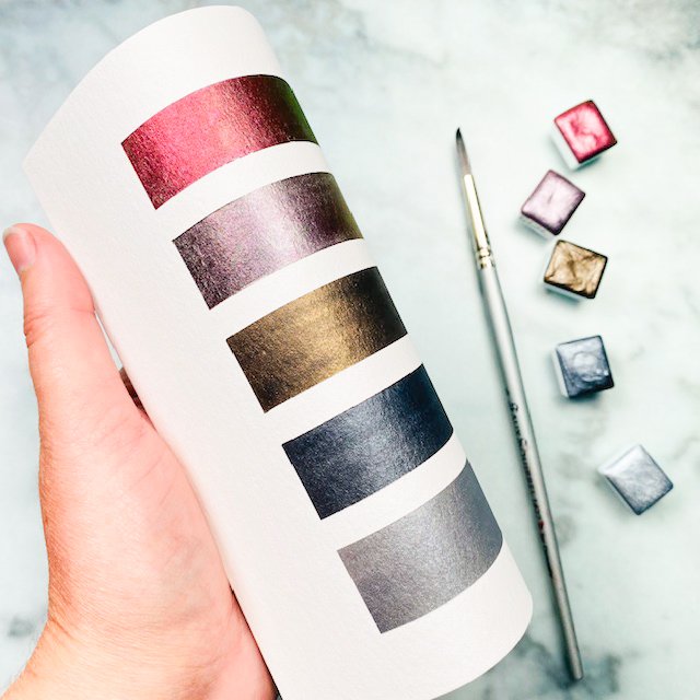 Aquarelles Darkside | Pop Pigments