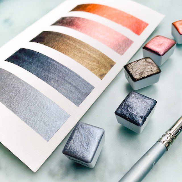 Aquarelles Darkside | Pop Pigments