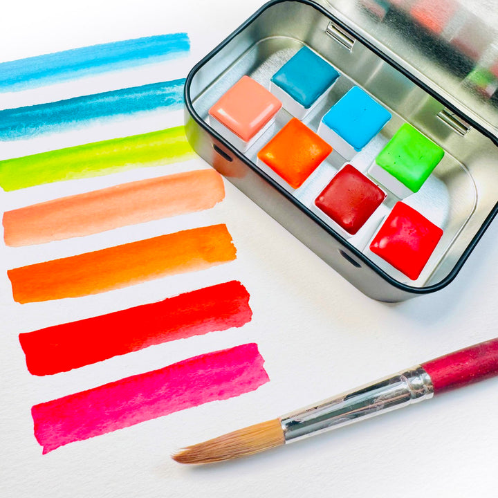 Aquarelles « Caraïbes » | Pop Pigments