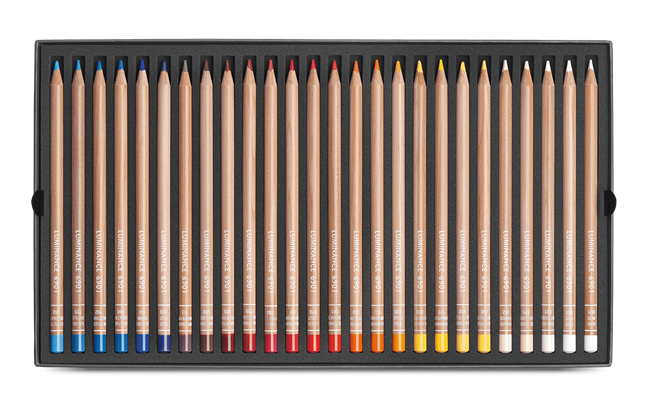 Ensemble de 100 crayons de couleur Luminance Caran D'Ache