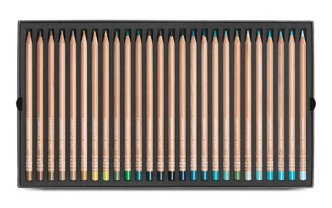 Ensemble de 100 crayons de couleur Luminance Caran D'Ache