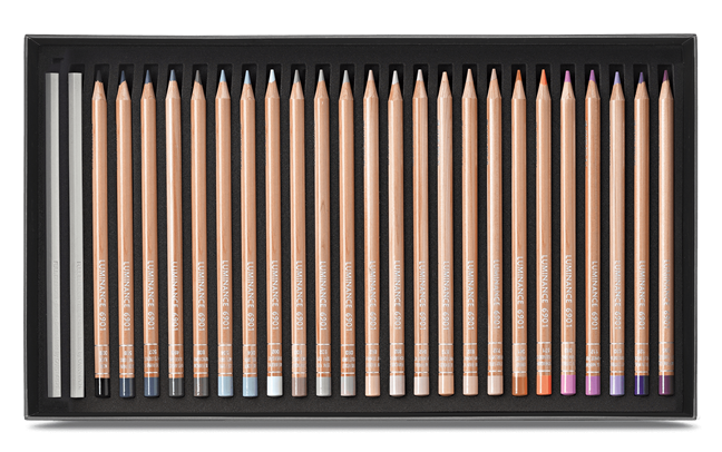 Ensemble de 76 crayons de couleur Luminance Caran D'Ache