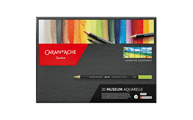 Museum Aquarelle - 20 couleurs paysage - Caran d’Ache