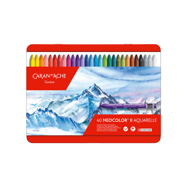 Boîte de 40 Pastels NEOCOLOR™ II – Caran d’Ache