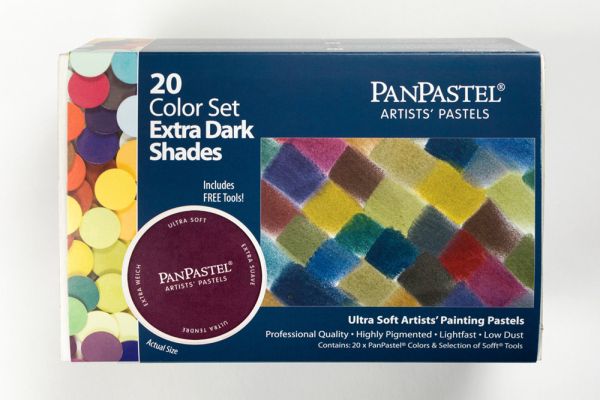 Ensemble PanPastel - Nuances Extra Foncées (20 Couleurs)