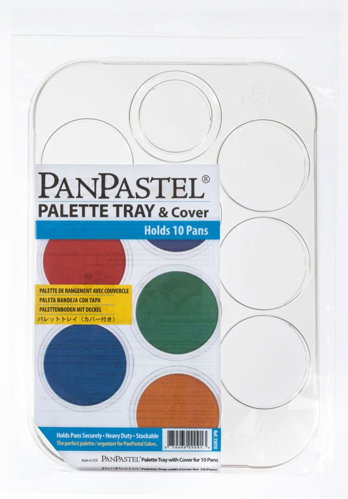 PanPastel- Palette Tray and Cover - 10 pans