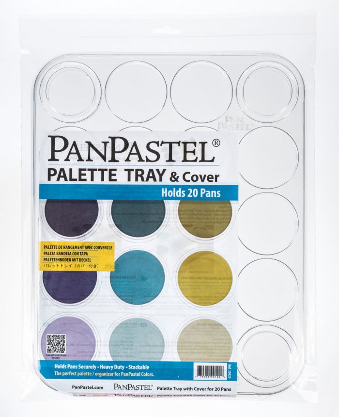 PanPastel- Palette Tray & Cover - 20 colors