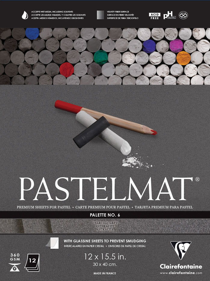 Tablette de papier pastel Pastelmat