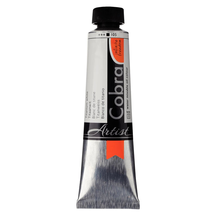 PEINTURE HUILE COBRA ARTIST BLANC DE TITANE - 40 ML