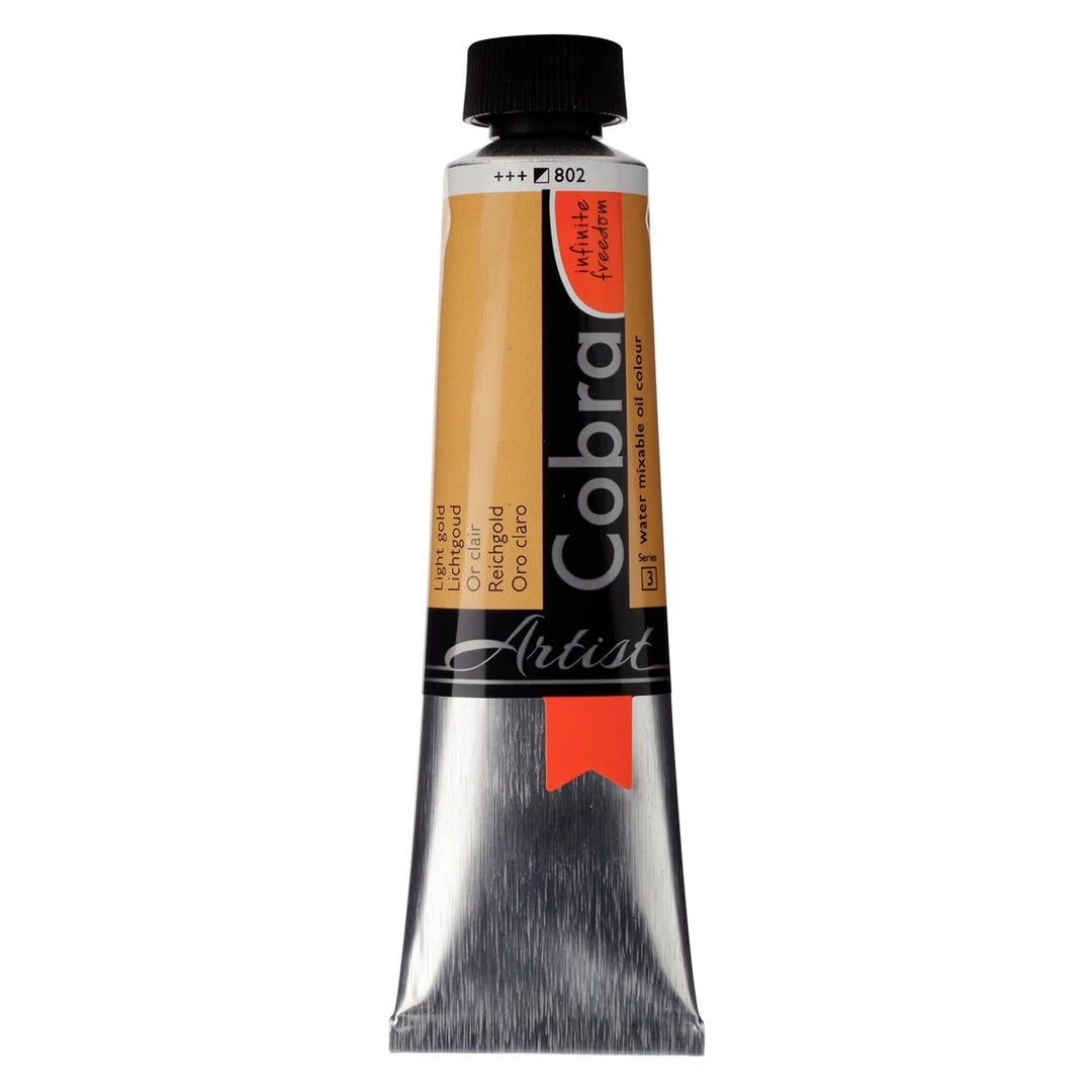 PEINTURE HUILE COBRA ARTIST OR CLAIR - 40 ML