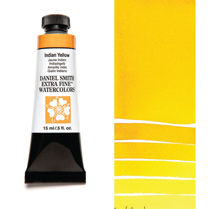 Peinture aquarelle Daniel Smith - Jaune Indien - 5 ml - Série 3