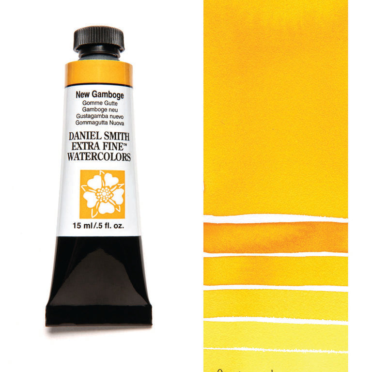 Peinture aquarelle Daniel Smith - Gambas Nouveau - 15 ml - Série 1