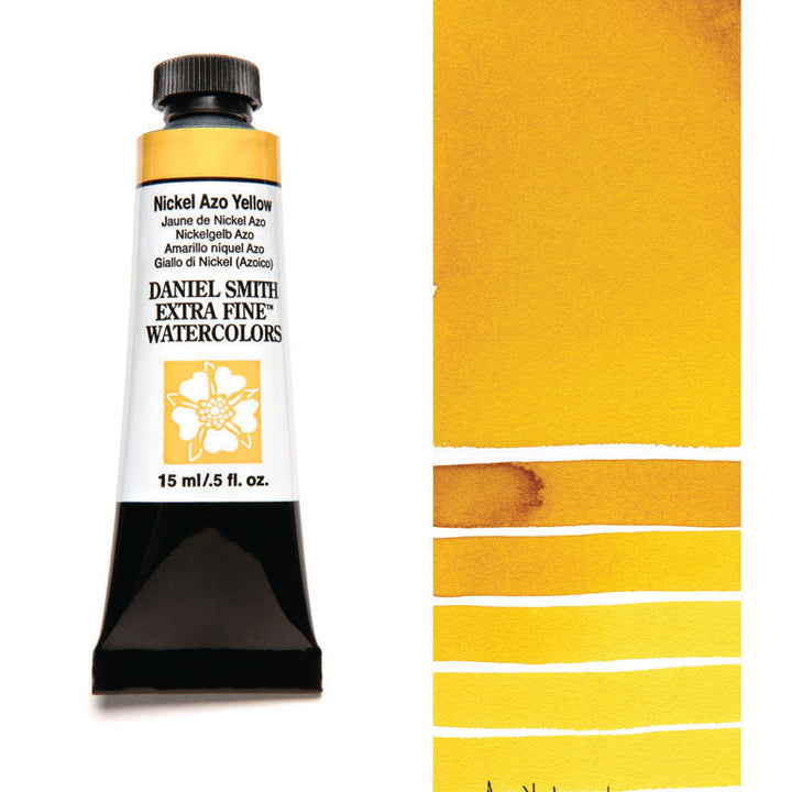 Peinture aquarelle Daniel Smith - Jaune Azo de Nickel - 15 ml - Série 2