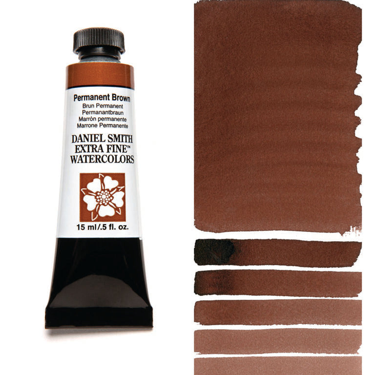 Peinture aquarelle Daniel Smith - Brun Permanent - 15 ml - Série 2