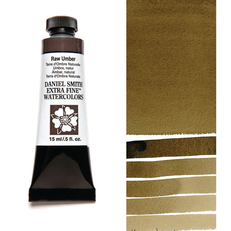 Peinture aquarelle Daniel Smith - Terre d'Ombre Naturelle - 15 ml - Série 1