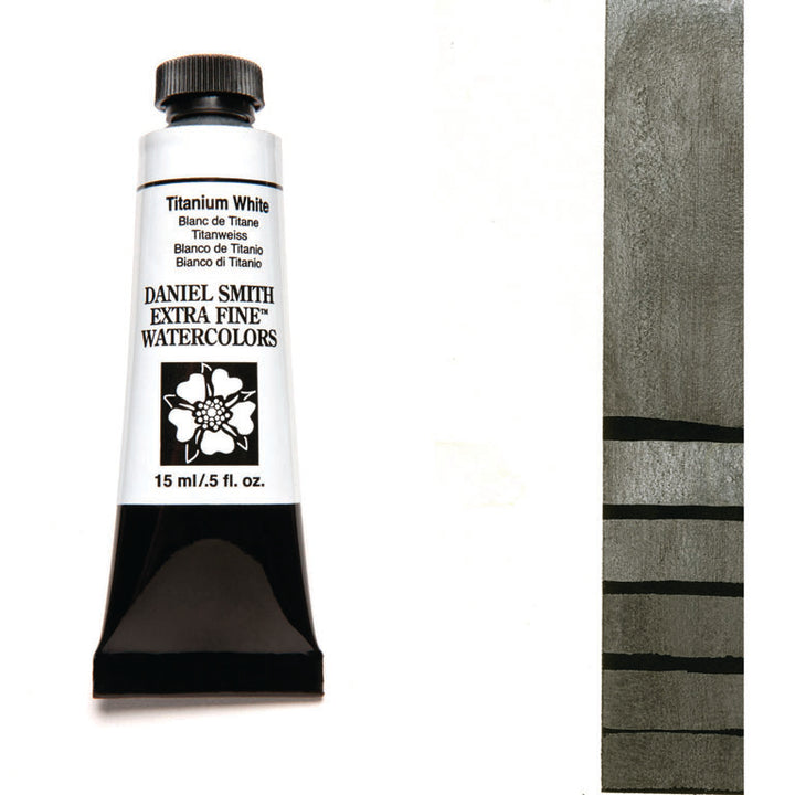 Peinture aquarelle Daniel Smith - Blanc de Titane - 15 ml - Série 1