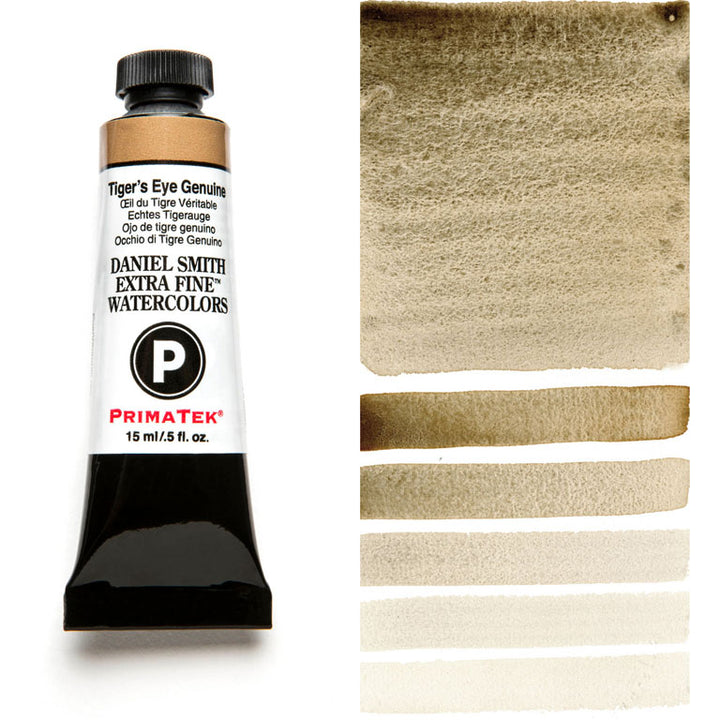 Peinture aquarelle Daniel Smith - Oeil de Tigre Brulé Veritable (Primatek) - 15 ml - Série 2