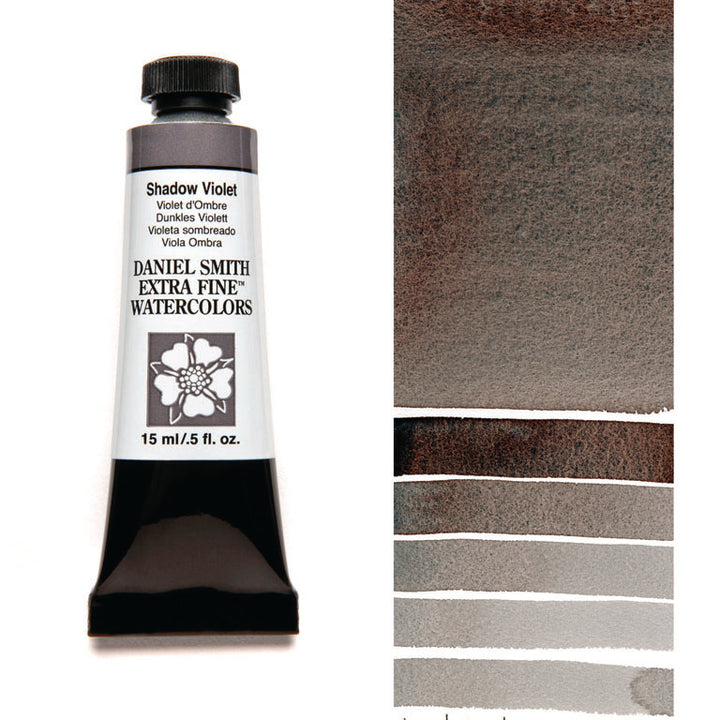 Peinture aquarelle Daniel Smith - Violet d'Ombre - 15 ml - Série 2