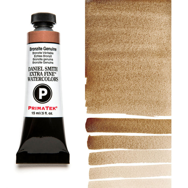 Peinture aquarelle Daniel Smith - Bronze Vertitable (Primatek) - 5 ml - Série 3