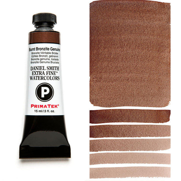 Peinture aquarelle Daniel Smith - Brozite Véritable Brulé (Primatek) - 15 ml - Série 3