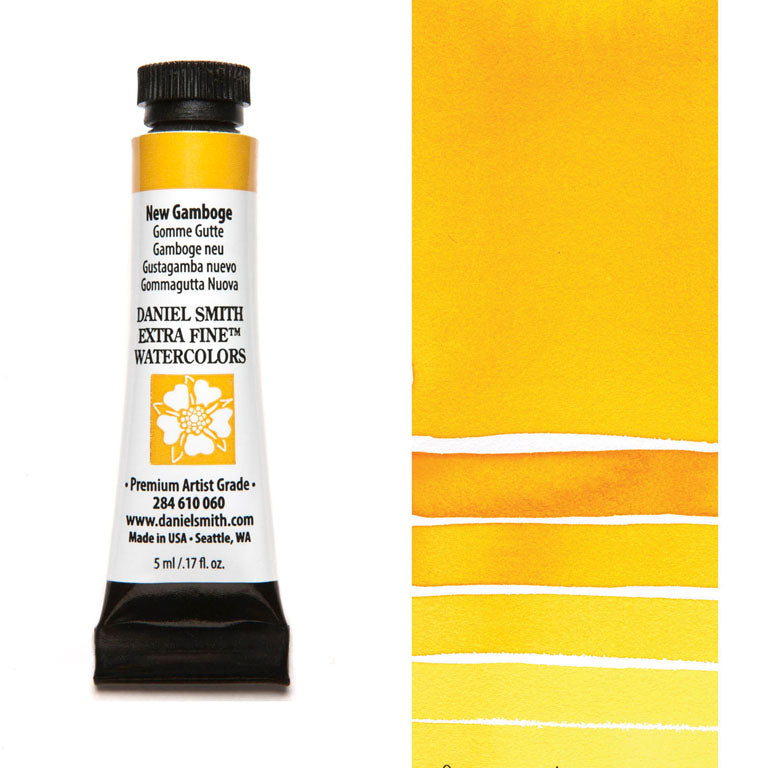 Peinture aquarelle Daniel Smith - Gomme-gute Nouveau - 5 ml - Série 1