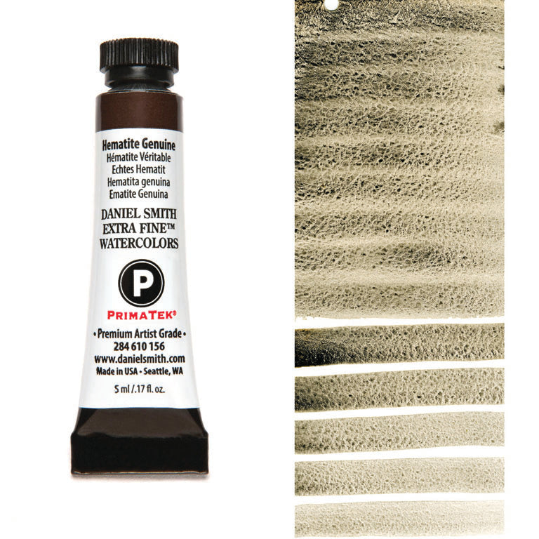 Peinture aquarelle Daniel Smith - Hematite Véritable (Primatek)- 5 ml - Série 3