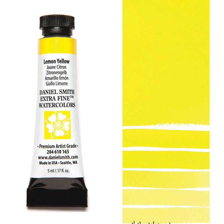 Peinture aquarelle Daniel Smith - Jaune Citron - 5 ml - Série 1