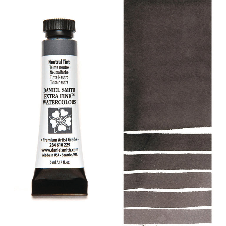 Peinture aquarelle Daniel Smith - Teinte Neutre - 5 ml - Série 1