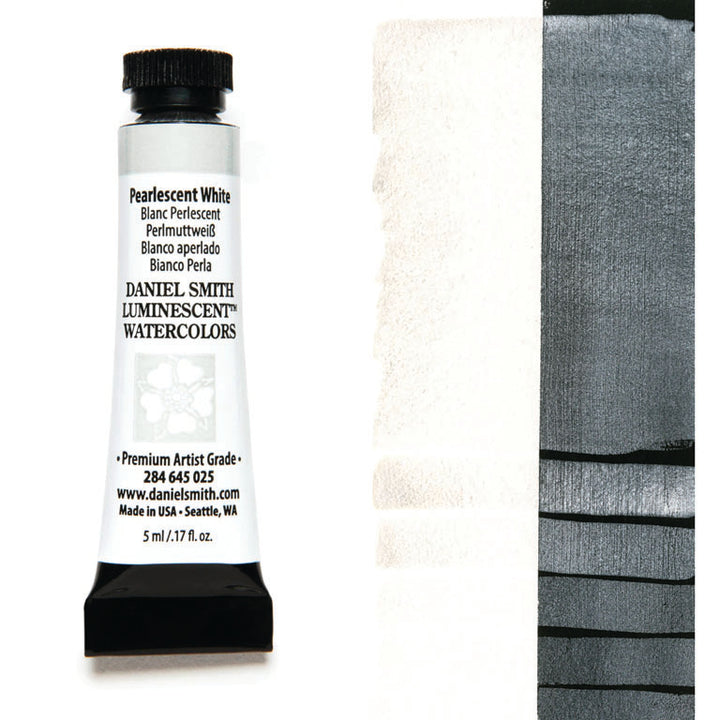 Peinture aquarelle Daniel Smith - Blanc Perlsecent - 5 ml - Série 1