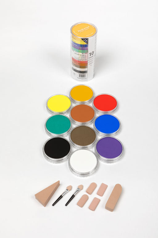 Ensemble PanPastel - Peinture (10 Couleurs) - couleurs et accessoires