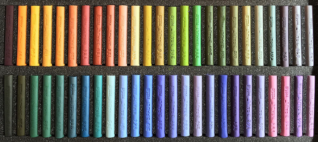 Ensemble de 50 pastels Warm (Chaud)