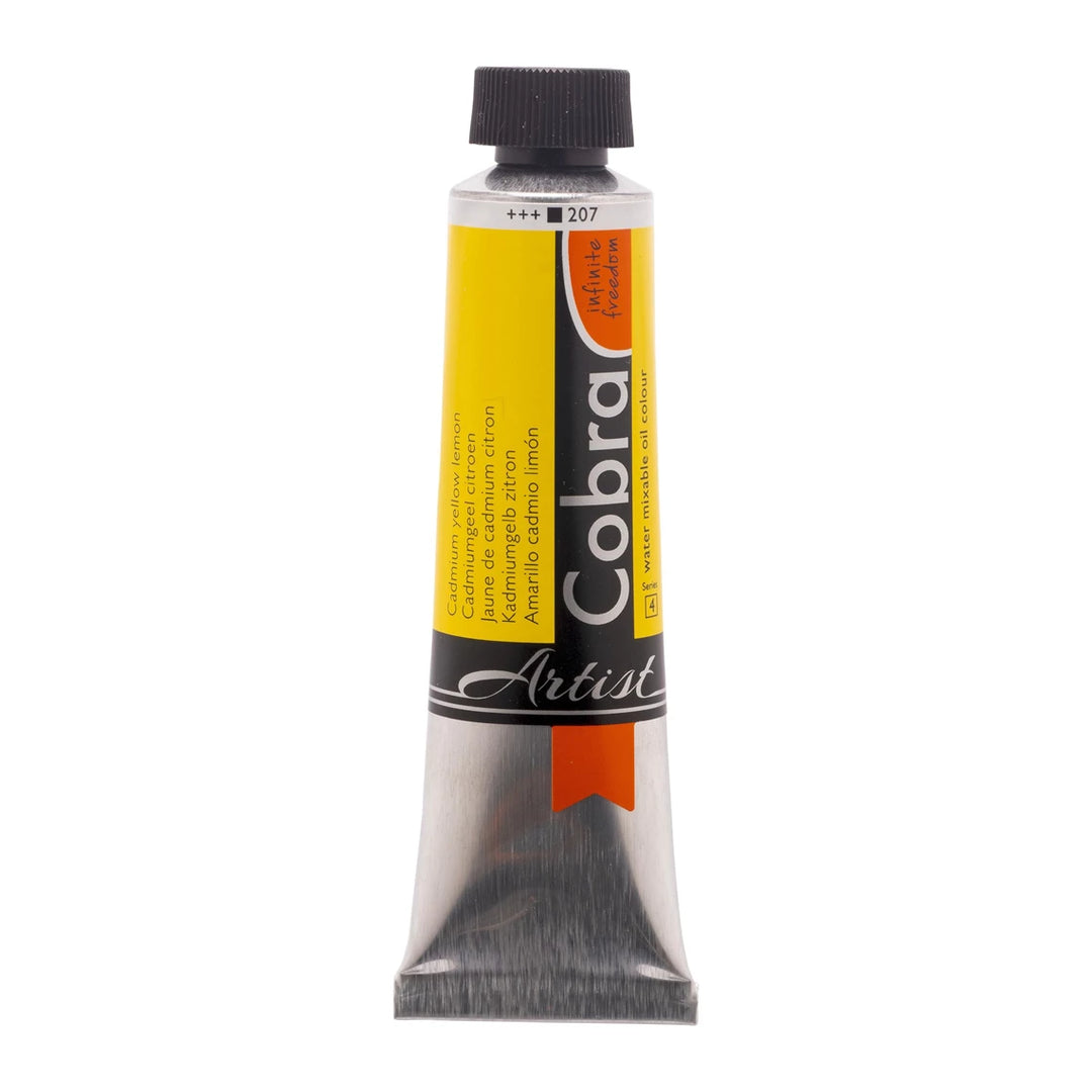 PEINTURE HUILE COBRA ARTIST JAUNE DE CADMIUM CITRON - 40 ML