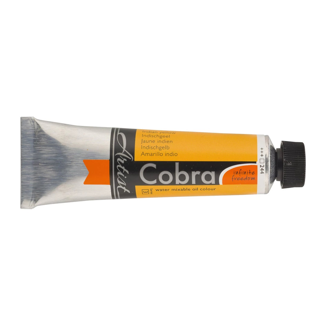 PEINTURE HUILE COBRA ARTIST JAUNE INDIEN - 40 ML