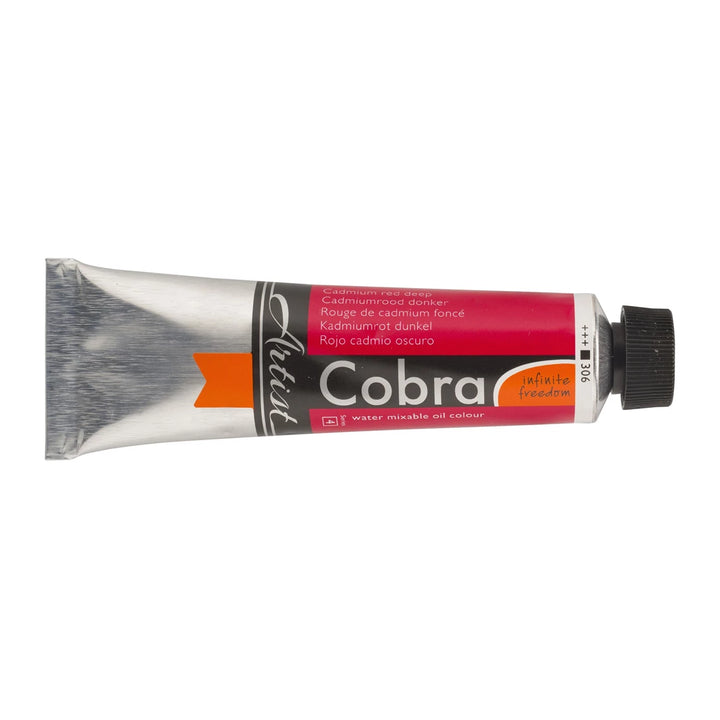 PEINTURE HUILE COBRA ARTIST ROUGE DE CADMIUM FONCE - 40 ML