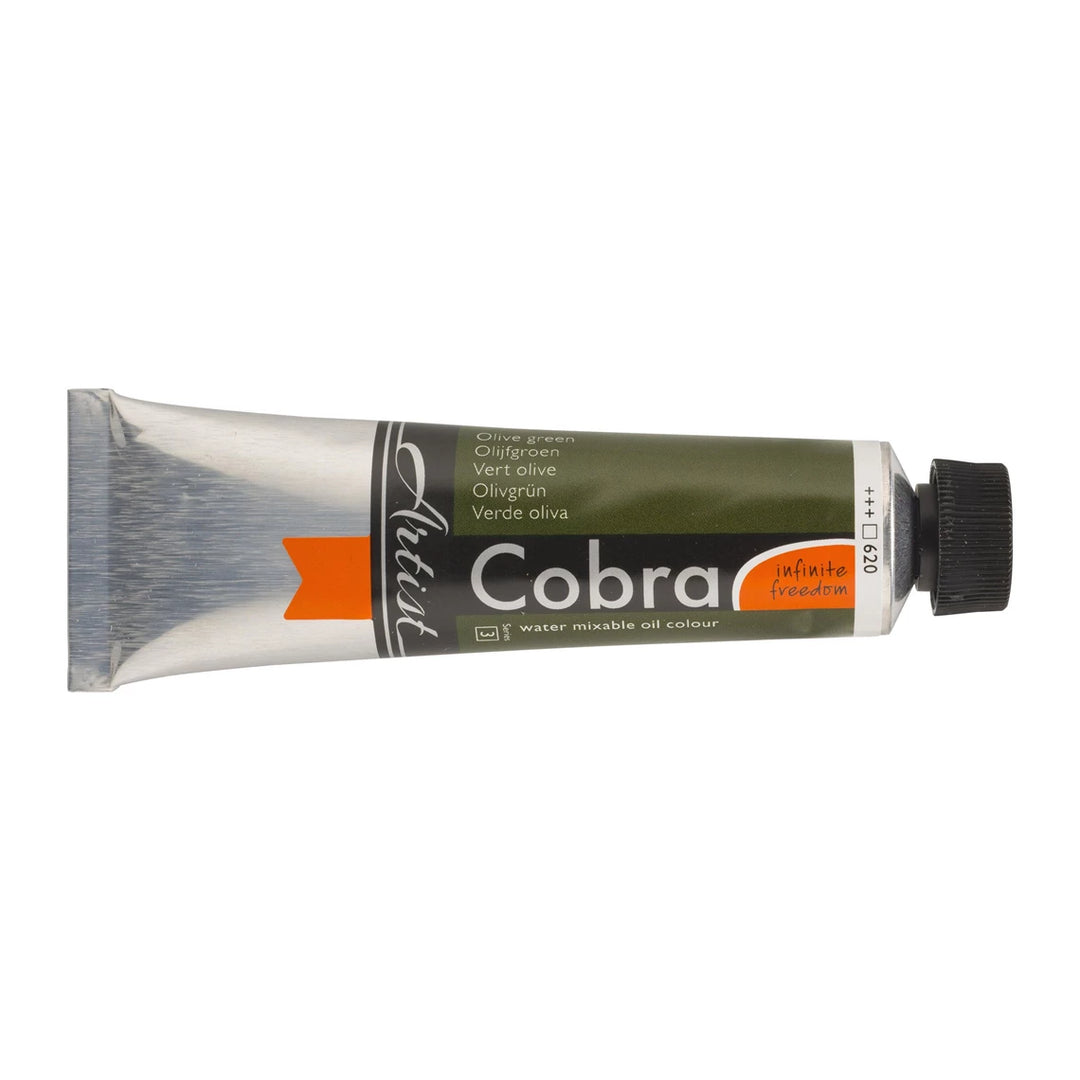 PEINTURE HUILE COBRA ARTIST VERT OLIVE - 40 ML